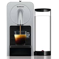koffie uit nespresso stroomt gelijk naar beneden